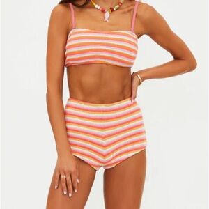 Beach Riot Crochet Shorts